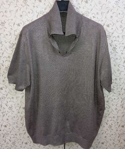 Polo Neck Knitted Tshirt