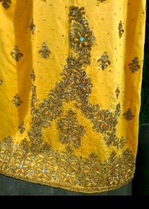 Beautiful very heavy yellow suit