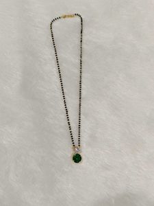 Colorful Stone Mangalsutra Necklace Set