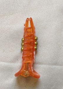 Orange Hair Clip