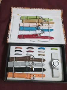Watch with Interchangeable Bands