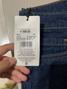 Wide Leg Jeans - Dark Wash