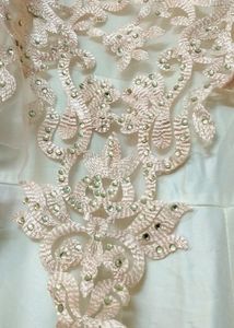 Pretty Ball Gown With Stone Works