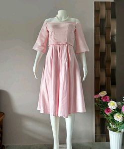 beautiful pink dress