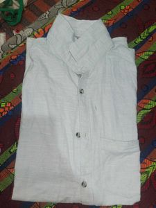 Men's Blue &amp; White Polo Shirt