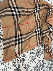 Burberry Classic designer Plaid shawl