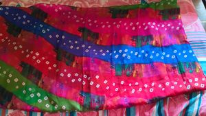 Colorful Bandhani dupatta