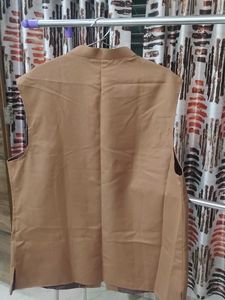 Men's Brown Nehru Jacket
