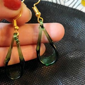Colour Glass Earrings Combo Set