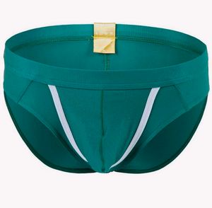 Men's sexy Gun egg split briefs