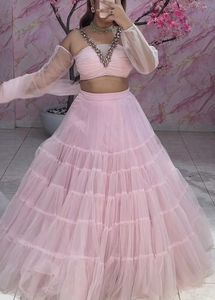 Elegant Pink Lehenga Choli Set