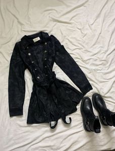 Black Trench Coat for Women
