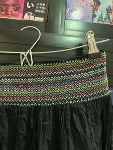 Boho Mini Skirt xs