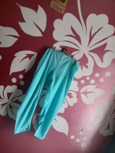 Cyan Color Kurta Set