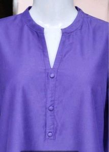 Salw 🔥HERE&amp;NOW  Deep Purple A-Line kurta |