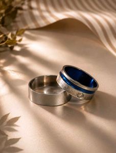 2 Combo Rings Stainless steel for Men
