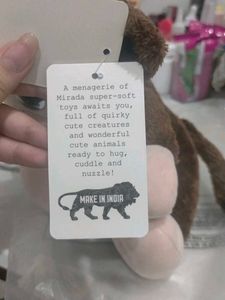 Cute Plush Monkey Toy