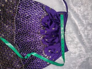 Beautiful Purple Embroidered Blouse
