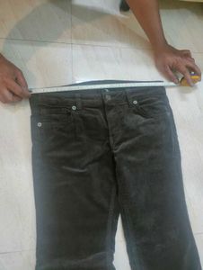 H &amp; M COFFEE BROWN Corduroy Flare Pants