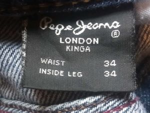 pepe jeans Men's Blue Denim Jean