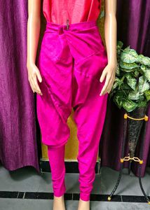 Vibrant Floral Pink Print Dupatta, Chudidar