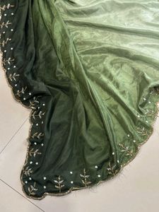 Ombre Purple &amp; Pink Saree