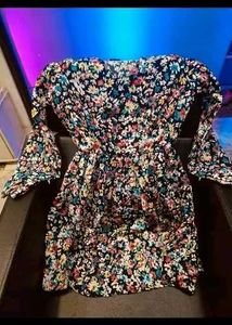 Multicolour Mini Dress
