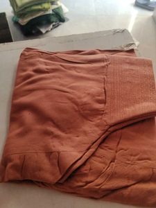 Elegant Peach Kurta Set