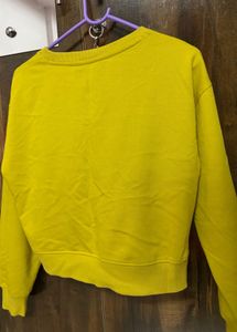 Yellow Crewneck Sweatshirt
