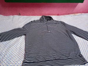 Striped Long Sleeve Pullover Top