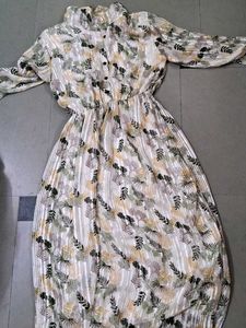 Vintage Floral Maxi Dress