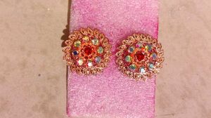 6 Sparkling Earring Stud Set