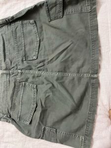 Bershka Cargo short skirt
