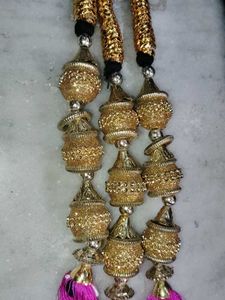 Punjabi Parandi Latkan with Tassels