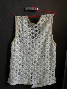 Boho Crochet Vest