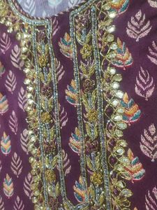 Designer Kurta Set with Pants and dupatta