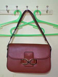 Mango Shoulder Bag Tan Color