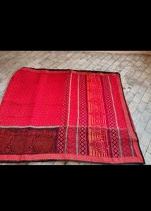 new unused Beautiful Red  Saree with blouse pc