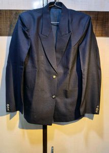 Navy Blue Women Formal Blazer
