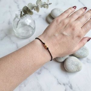 Twin Beads Thread Anklet/Bracelet