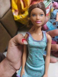Barbie Doll in Teal Dress