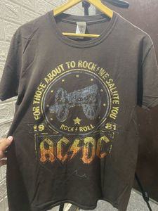 💯 % og gildan vintage AC/DC Rock Band T-Shirt