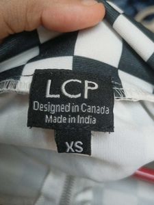 Checkered mini skirt