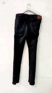 Men's slim fit black jeans