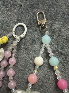 Kawaii Beaded Keychain/bag and phone Charm