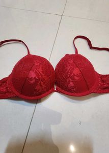 Sensual Red lace push up Bra