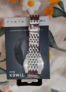 Timex Silver Watch