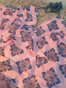 Pink Ruffled Mini Top