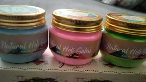 Natural Holi Gulal Set of 3