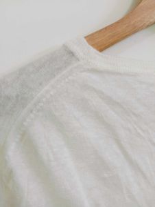 White V-Neck Tunic Top